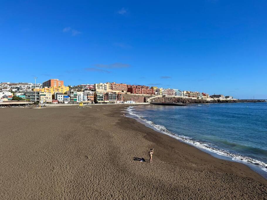Pieds Dans L'Eau - Vue Sur Mer - Playa De Melenara Exteriör bild
